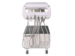 이동식 치과 트롤리 오일 인 원 수의학 이동식 치과 단위 애완 동물 치아 처리 기계