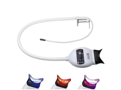 3 컬러 테이블에 장착된 치아 백기