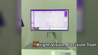 구강 카메라가 장착된 수의학 치과 트롤리