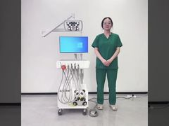 HD 구강 내 카메라 LED 나비 램프를 갖춘 수의학 치과 치료 장치 올인원 시스템