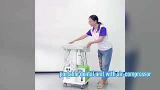 공기 압축기를 갖춘 새로운 디자인의 휴대용 덴트 장치
