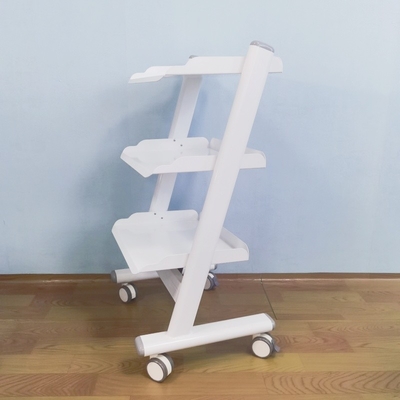 치과 3층 치과 트롤리 병원 4개의 유니버설 바퀴가 있는 모바일 기기 카트
