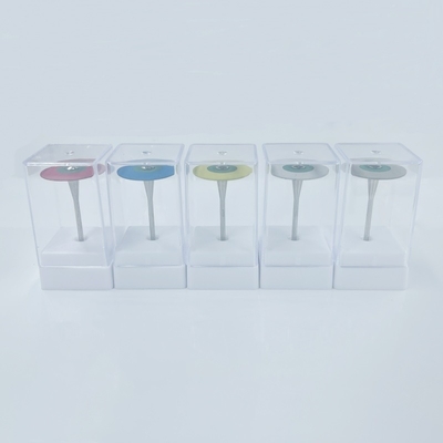 치아 닦기 절단 휠 26mm 노란색 치아 닦기 디스크