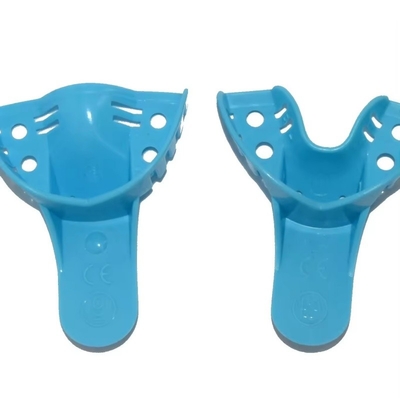 10pcs/bag 일회용 정형 표지판 플라스틱 다중 크기 치아 표지판