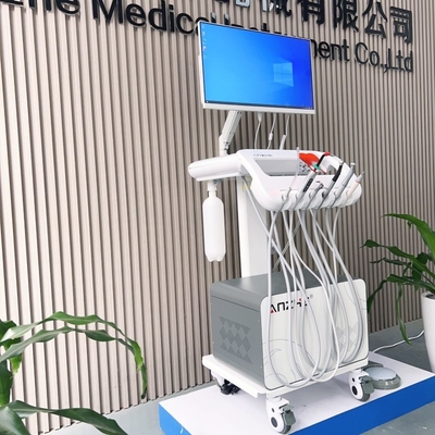 전체 세트 휴대용 치과 작업 벤치 모바일 치과 클리닉 오럴 카메라와 함께 수술 치과 치료 카트