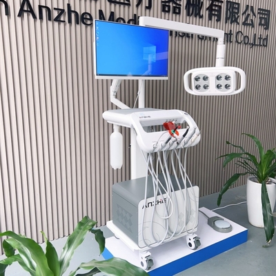 포산 공장 550W 치과 모바일 카트 치과 클리닉 휴대용 치과 단위 램프