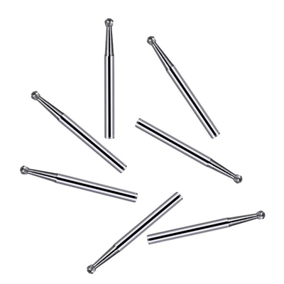 10pcs/ 상자 의료 닦기 덩어리 텅프스텐 치아 탄화물 덩어리 공 모양 탄화물 덩어리 치아 치아