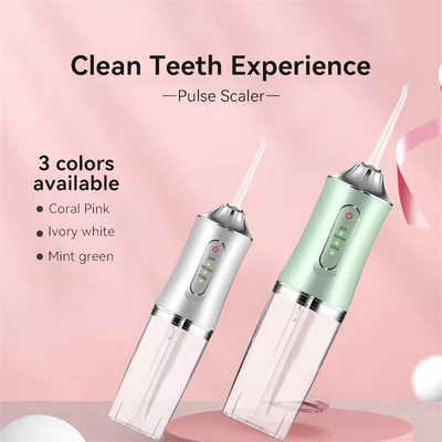240ML 물 탱크 3 모드 구강 관개기 전체 몸 방수 전기 치과 물 플로저
