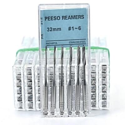 치과 내수치료 뿌리 운하 기기 32mm 치과 페소 리머 자궁경부 부위를 확대하기 위해