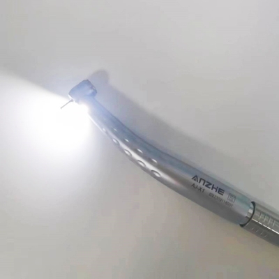 Foshan Anzhe Factory 고속 치과 손대 3 물 스프레이 치과 공기 터빈 LED 라이트 치과 공기 로터
