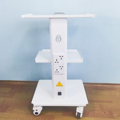 고품질 치과용 롤링 내구성이 뛰어난 트롤리 이동식 기구 카트 내장 소켓 치과 기구 트롤리