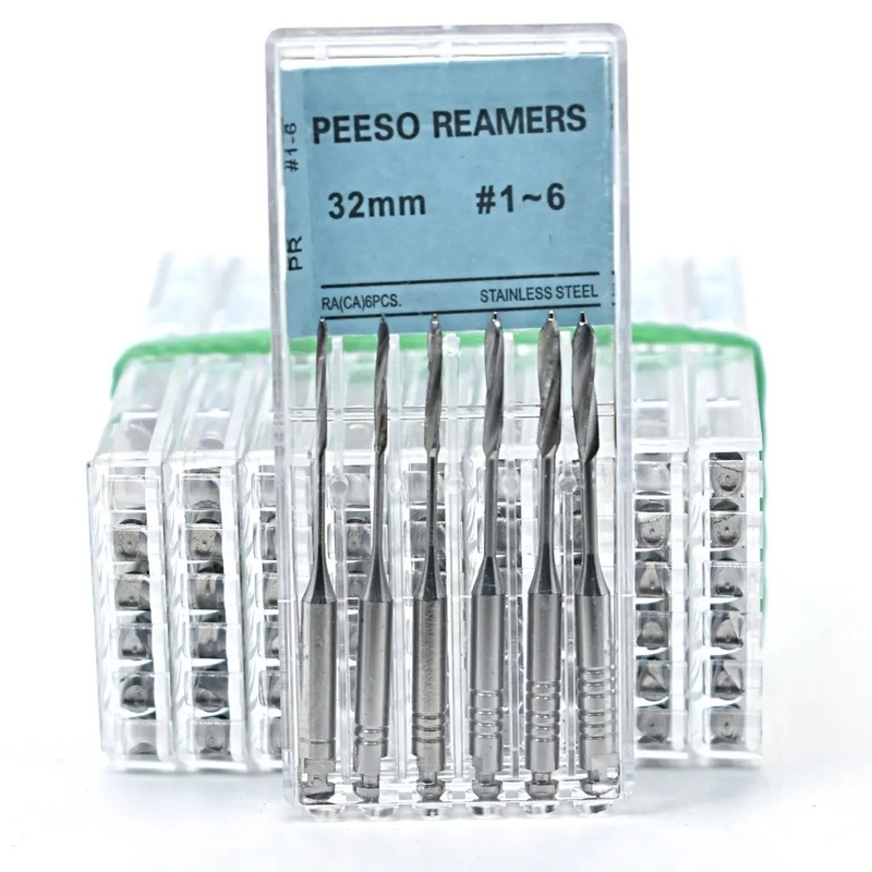 치과 내수치료 뿌리 운하 기기 32mm 치과 페소 리머 자궁경부 부위를 확대하기 위해