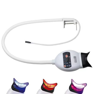 좋은 가격 치과 의자 장착 치아 백화 기계 차가운 빛 보라색 빛 치아 백화 램프 온라인으로