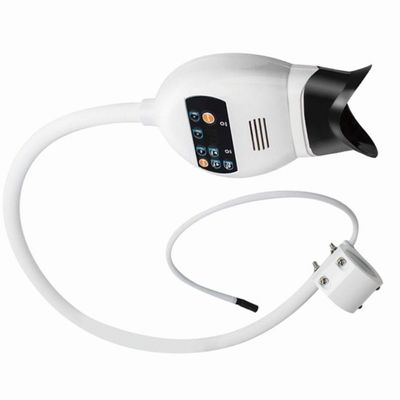 좋은 가격 치과 의자 장착 치아 백화 라이트 8 LED 라이트 치아 백화 기계 치아 클리닉 온라인으로