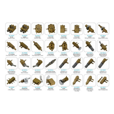 좋은 가격 구리 재료 치과 의자 밸브 포산 공장 치과 단위 및 예비 부품 온라인으로