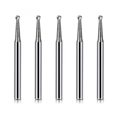 10pcs/ 상자 의료 닦기 덩어리 텅프스텐 치아 탄화물 덩어리 공 모양 탄화물 덩어리 치아 치아