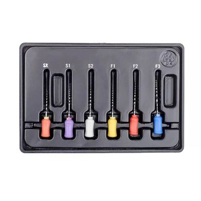 좋은 가격 수동 사용 치아 뿌리 운하 닦기 회전 내수학 직관 운하 파일 NiTi 뿌리 운하 파일 온라인으로