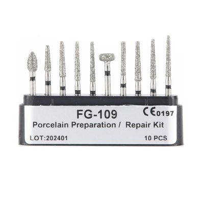 좋은 가격 핫 공급 치과 다이아몬드 부어 세트 완공 하위 준비 키트 공장 직접 고속 드릴 부어 온라인으로