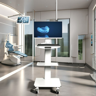 좋은 가격 수동 전원 소스를 가진 치과 단위 핸드 카트 입안 카메라 카트 구강 스캐너 치과 모바일 카트 온라인으로