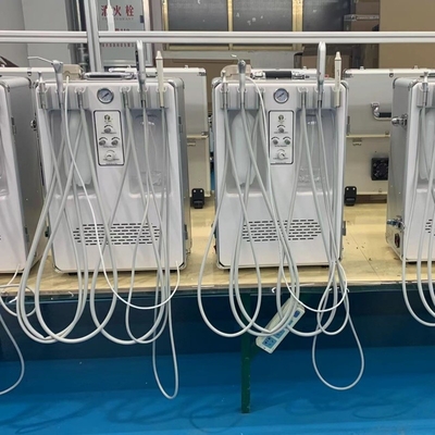 치과 휴대용 치료 장치 치아 스칼러와 치료 가벼운 손바닥 베트 사용 모바일 치과 치료 케이스