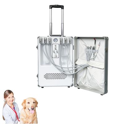 휴대용 수의 치과 장비 애완 동물 치아 치료 케이스 동물 치아 관리 수의 이동 치과 치료 장치