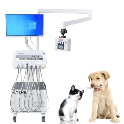 좋은 가격 Vet Medical New Portable Dental Device Mobile Dental Unit for Pets Luxury Dental Equipment Trolley Cart With X Ray 온라인