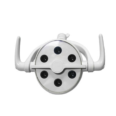 좋은 가격 6 램프 LED 치과 그림자 없는 빛 구강 수술 및 검사 치과 클리닉을위한 빛 치과 의자 수술 램프 온라인으로