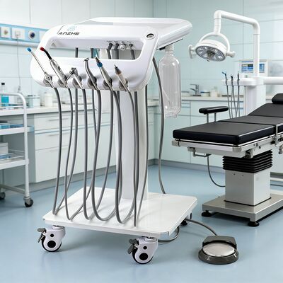 좋은 가격 내장 스케일러 및 광중합기 포함 공장 직판 이동식 수의과 치과 치료 장치 | 올인원 수의과 진료 장비 신규 디자인 휴대용 수의과 치과 치료 기계 (공기 시스템, 석션 및 F 포함) 온라인으로