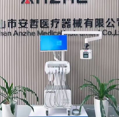 좋은 가격 X-레이 및 PC 치과 치료 카트가 있는 이동식 치과 유닛, 클리닉용 휴대용 치과 트롤리 및 컴프레서 온라인으로