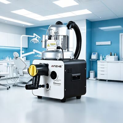 클리닉에서 효율적인 침출을 위해 1000L/min 흡수력으로 750W 휴대용 치과 흡수 장치