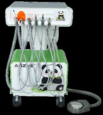 Portable Veterinary Dental Unit with Air Compressor Suction System Mobile Pet Dental Treatment Machine for Animal Clinic