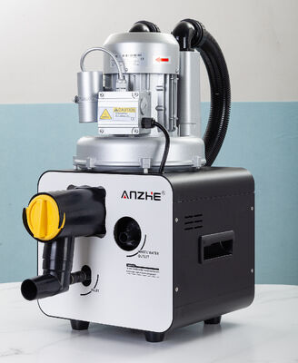 A02 750W 휴대용 치과 흡수 장치. 자동 배수 및 공기-액분 분리가 있는 고 흐름 1000L/min 치과 진공