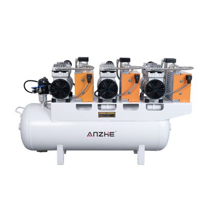 좋은 가격 90L 오일 프리 치과 공기 압축기 건조기 2550W 침묵 치과 공기 펌프 315L/min 치과 진료소 병원용 의료 공기 압축기 온라인으로