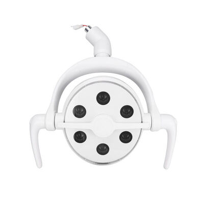 좋은 가격 6 LED 치과 의자 수술 조명 치과 단위 및 치과 트롤리용 조정 가능한 그림자 없는 구강 검사 램프 온라인으로
