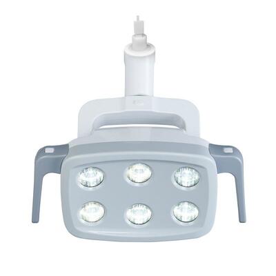 좋은 가격 6 LED 치과 수술 조명 조정 가능한 구강 검사 램프 치과 의자 장치 용 그림자없는 수술 용 조명 온라인으로