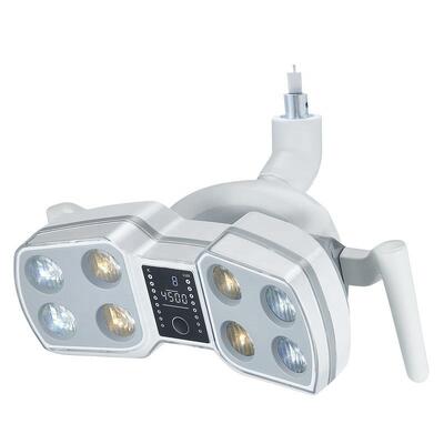 좋은 가격 적외선 센서가 있는 LED 치과 수술등 무영 구강등 8000-30000Lux 치과용 체어 유닛용 8구 LED 온라인