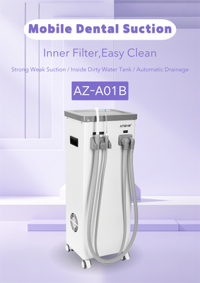 좋은 가격 400W 휴대용 치과 진공 펌프, 800L/min 흡수 및 56dB 낮은 노이즈 클리닉 온라인